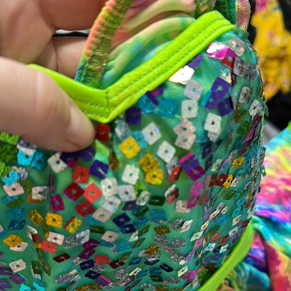 Colorful Sequin Kids Costume - Picture 3 of 3